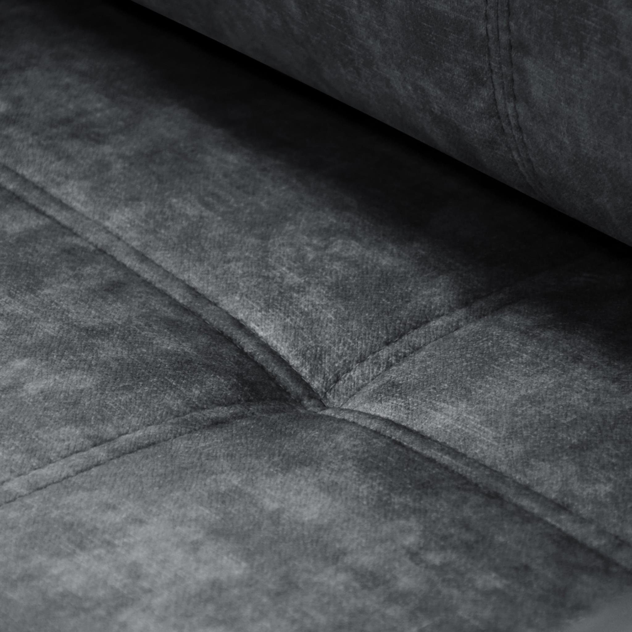 Beautysofa Schlafsofa Kamel II, Modern Sofa Couch, Bettkasten, 2-Sitzer Sofa, Schlaffunktion