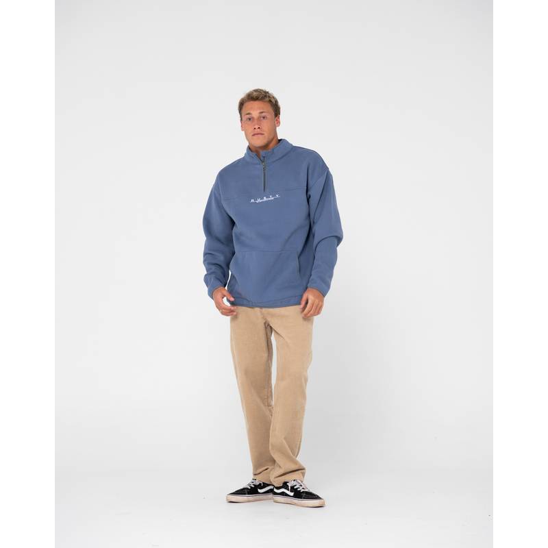 RUSTY RS RELAXED 1/4 ZIP SUPER FLEECE Fleecepullover Herren
