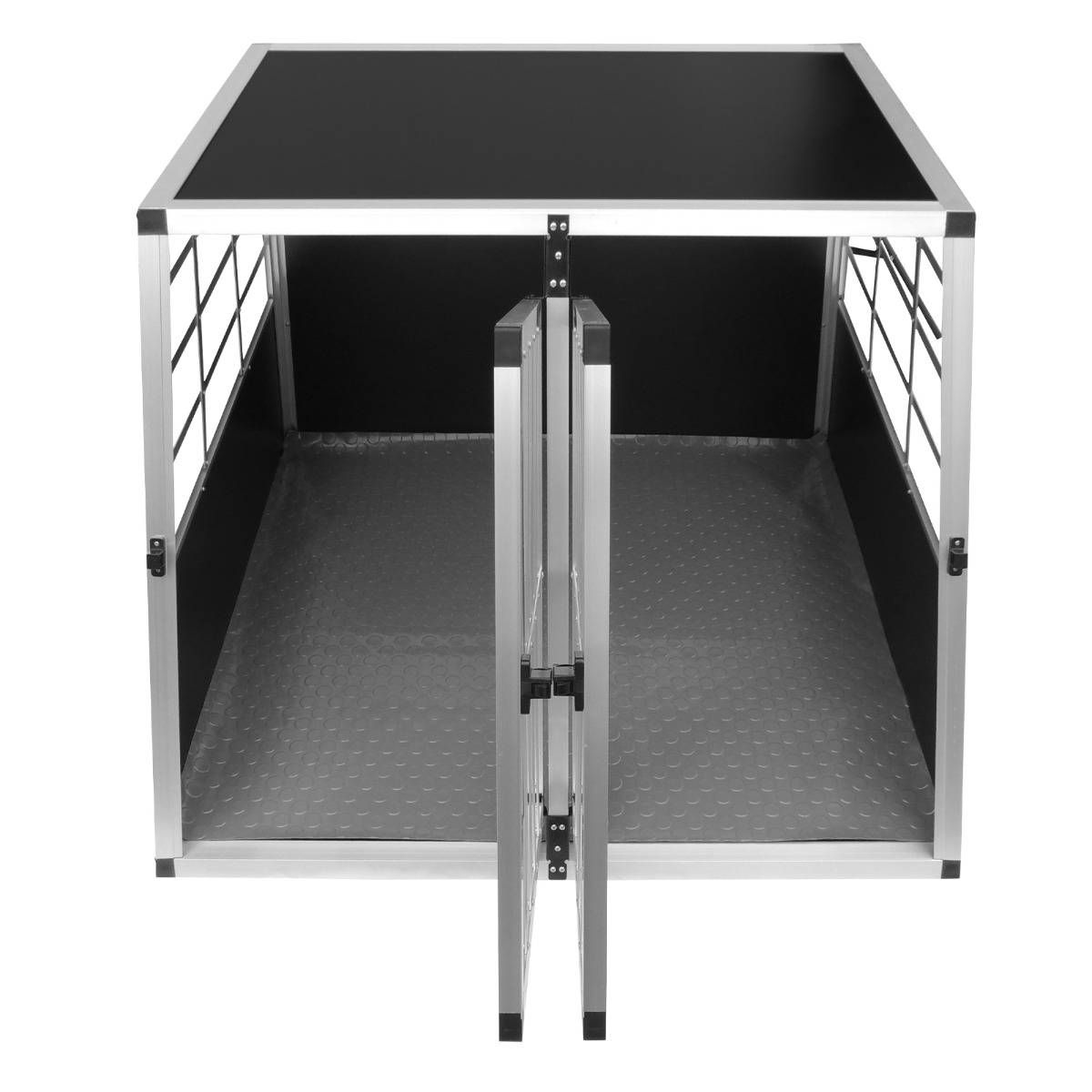 Monstershop Large 2-türiger Aluminium-Hundekorb