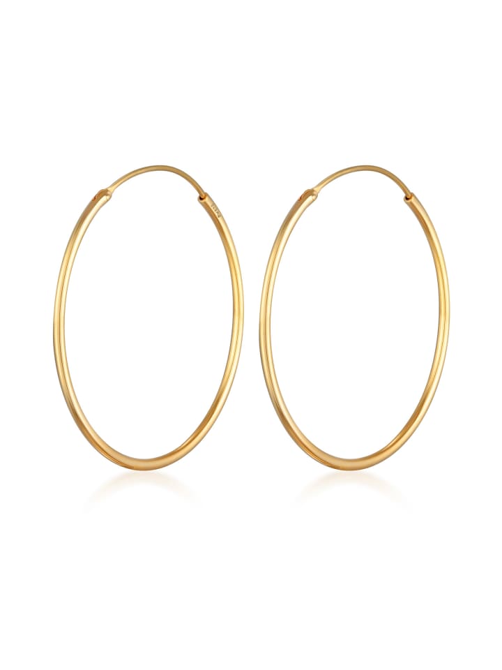 Elli Ohrringe 925 Sterling Silber in Gold günstig kaufen onesize