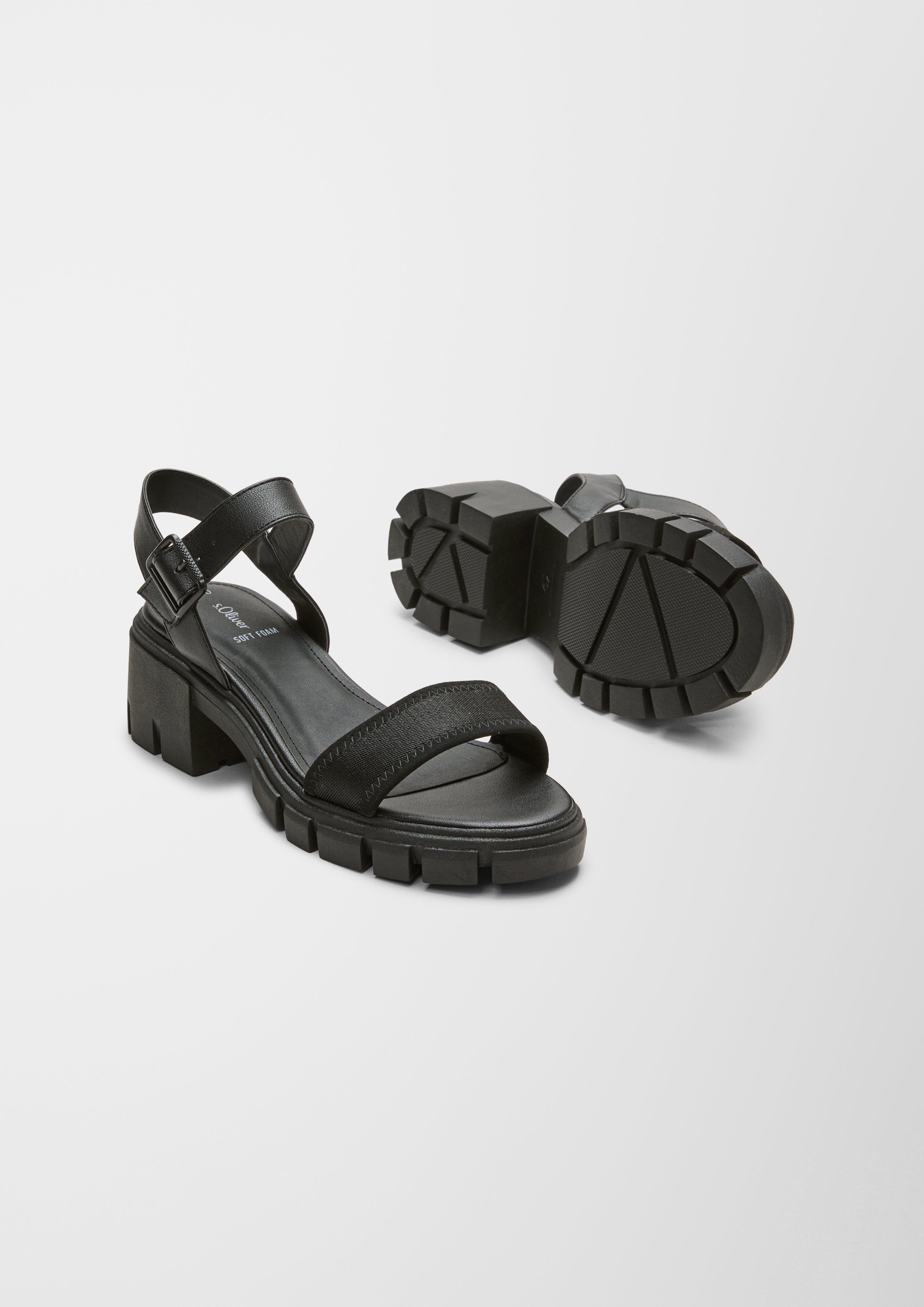 Sandalen mit Ziernaht  6007709-001
