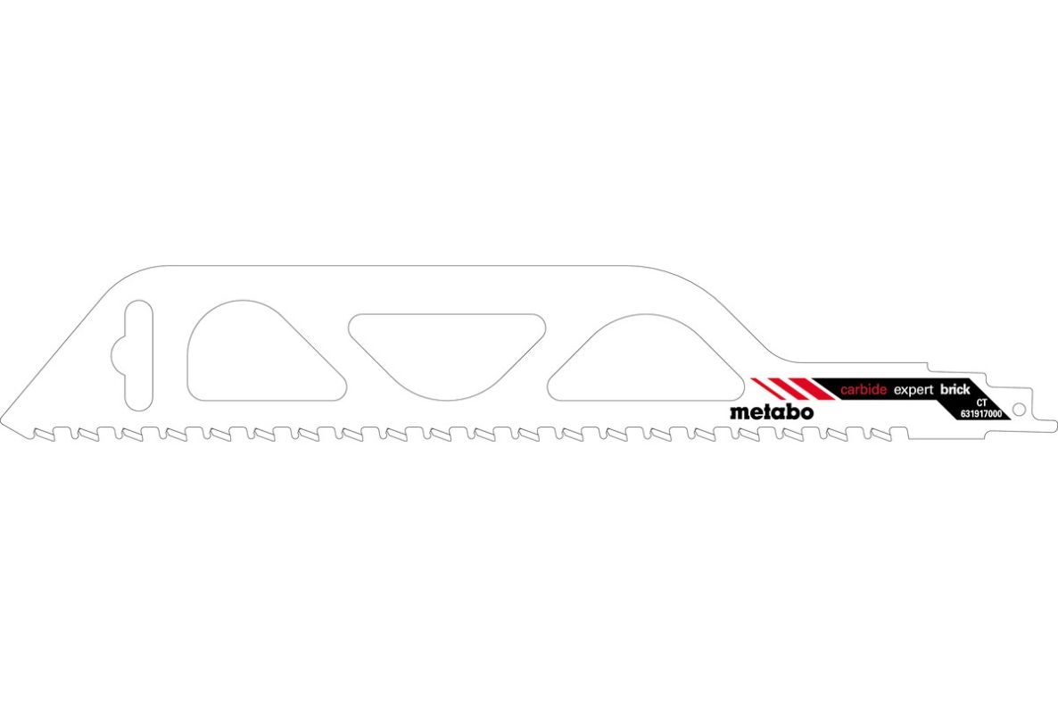 Metabo Zubehör 631917000 Säbelsägeblatt 305x1,5 MM/12,7 Expert