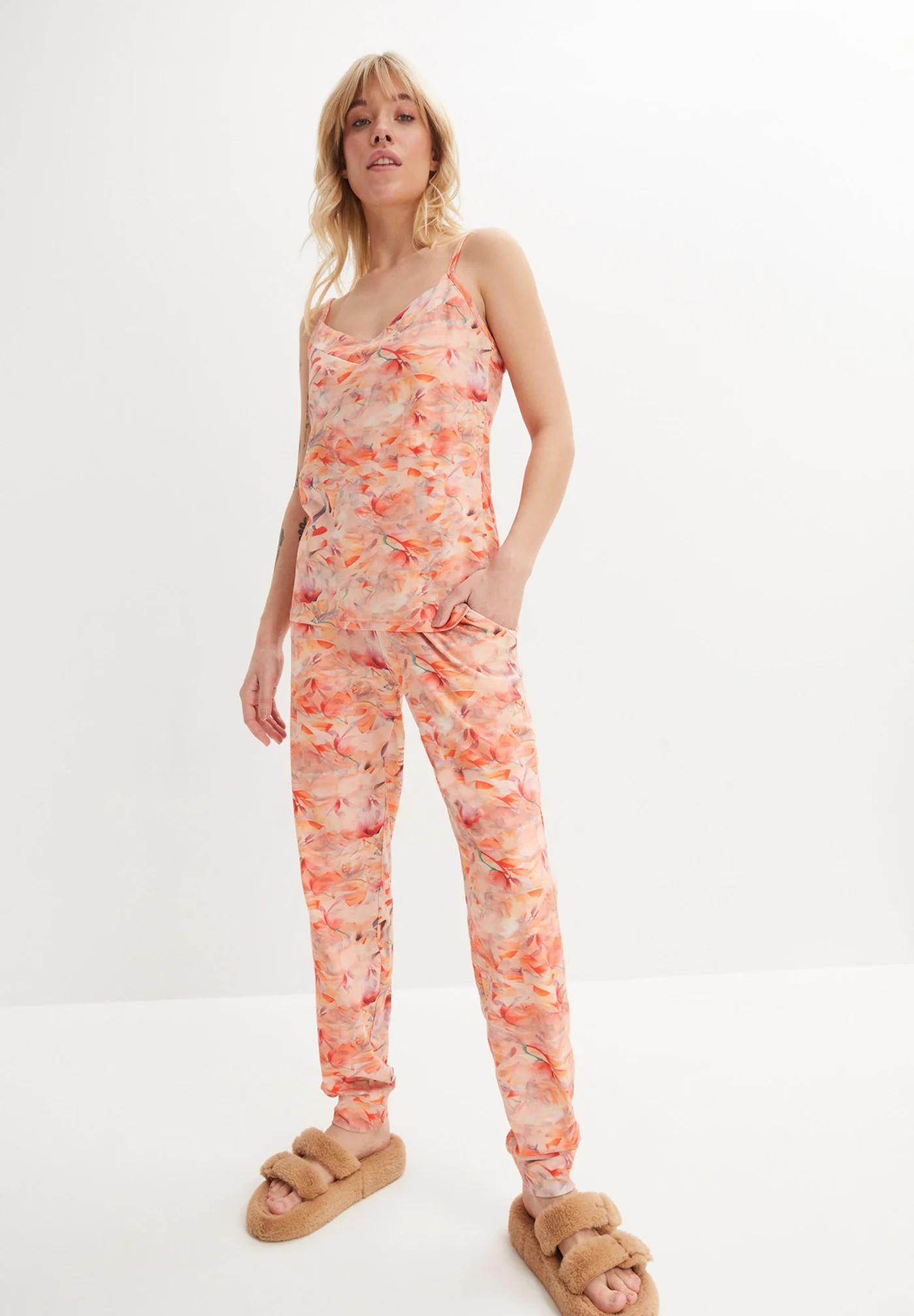 bonprix MIT SPAGHETTITRÄGERN SET - Pijama
