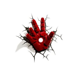 Avengers 3D LED Leuchte Iron Man Hand