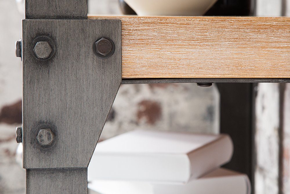 riess-ambiente Bücherregal FACTORY 180cm natur, Industrial Design