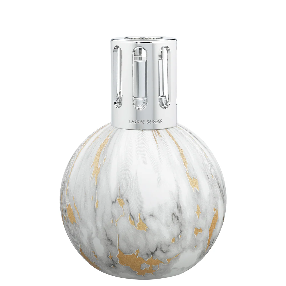 Lampe Marbrures Blanche - Katalytisk lampe