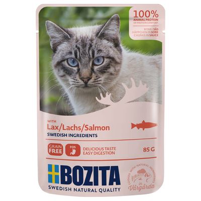 Sparpaket Bozita Häppchen in Soße Pouch 24 x 85 g