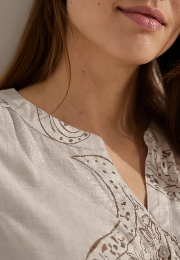 CECIL Bluse mit Paisley Print