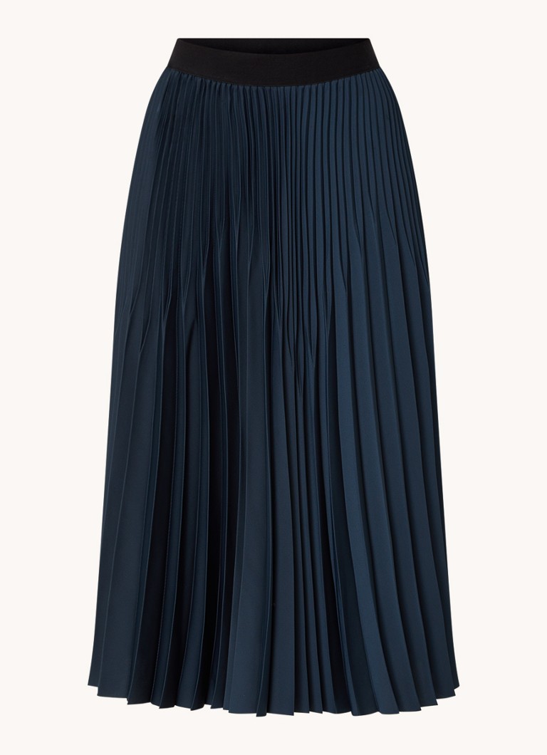 Fustă midi plisată Bahia de la Gerard Darel, confecționată din material elastic.