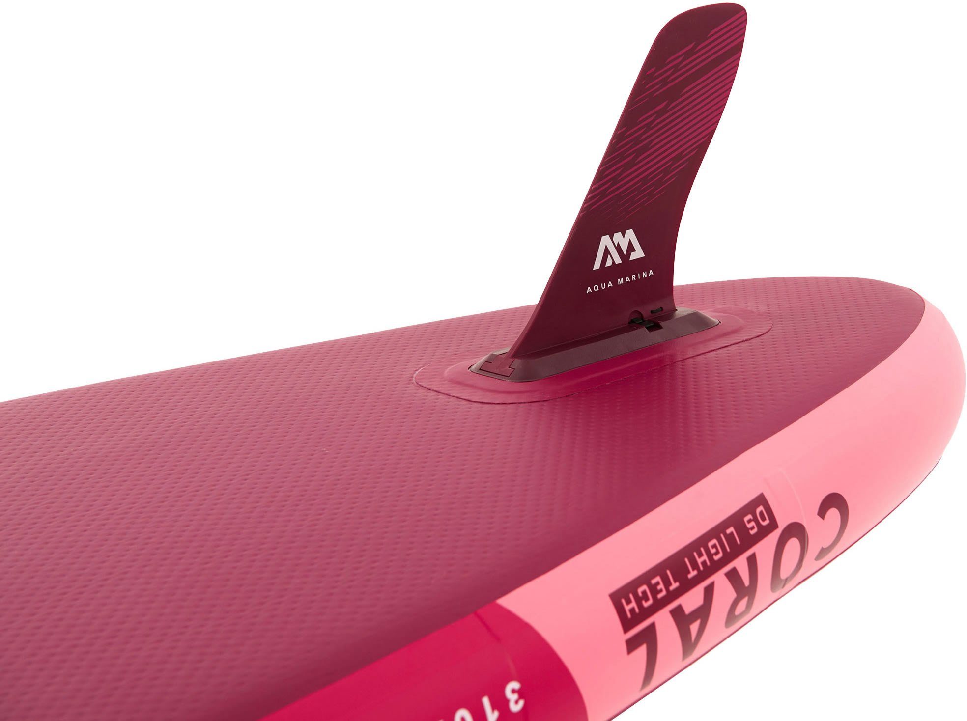 Aqua Marina Inflatable SUP-Board Coral Stand-Up, (Set, 7 tlg., mit Paddel, Pumpe und Transportrucksack)