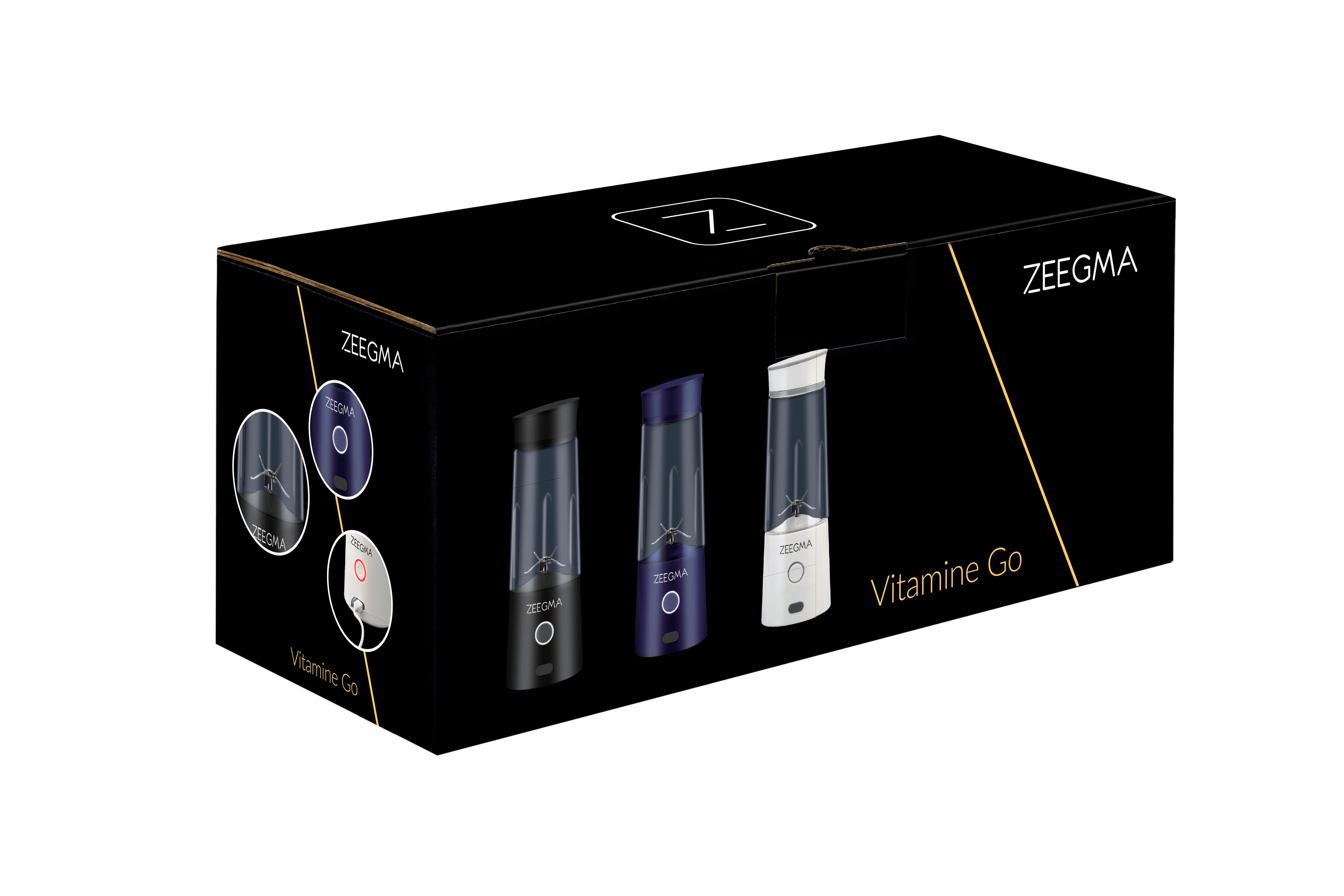 Zeegma Standmixer Vitamine Go, 300,00 W, Mixen und Zerkleinern von Eis / 5000 mAh / 300W