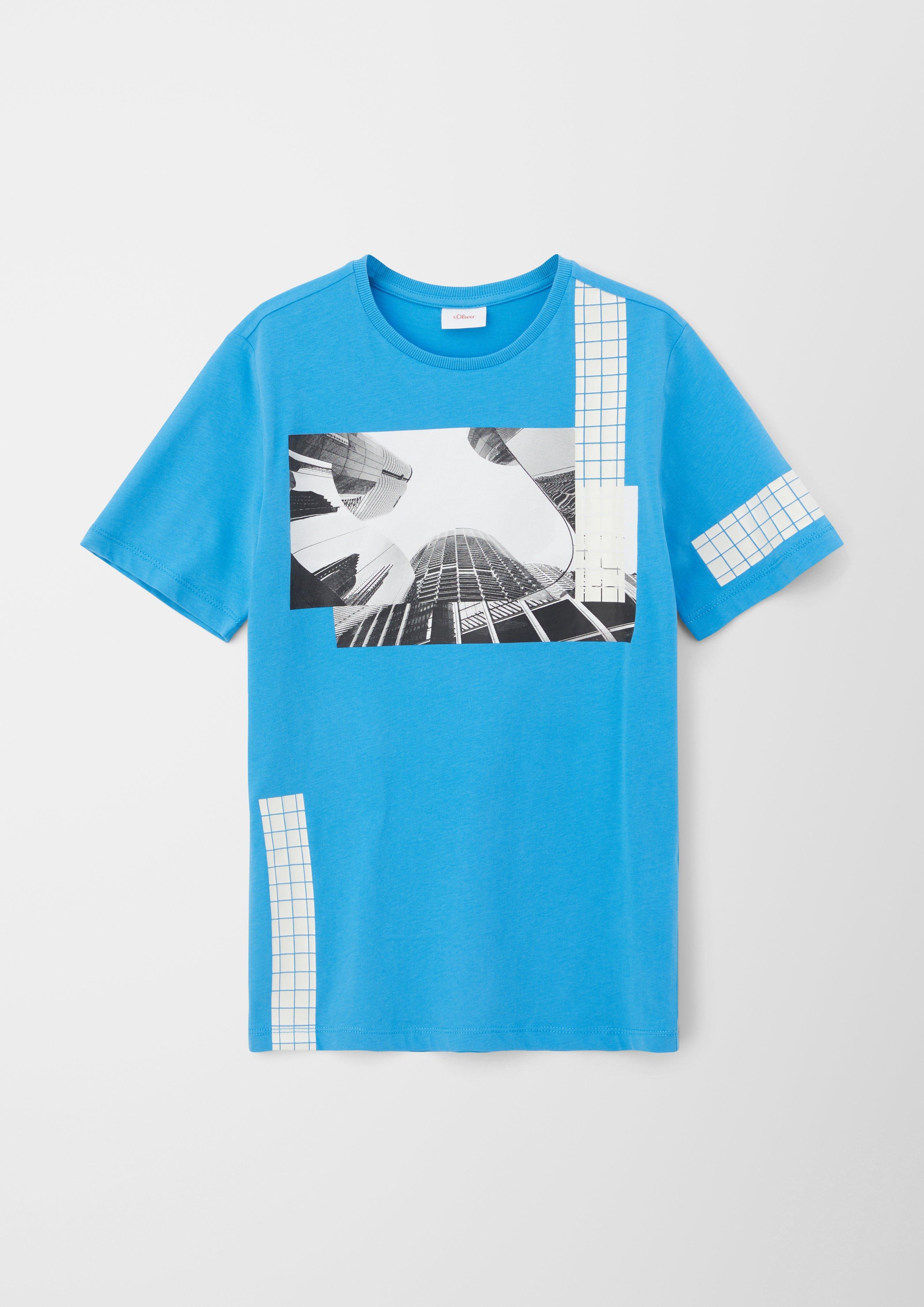 T-Shirt mit Frontprint  2128192-6431