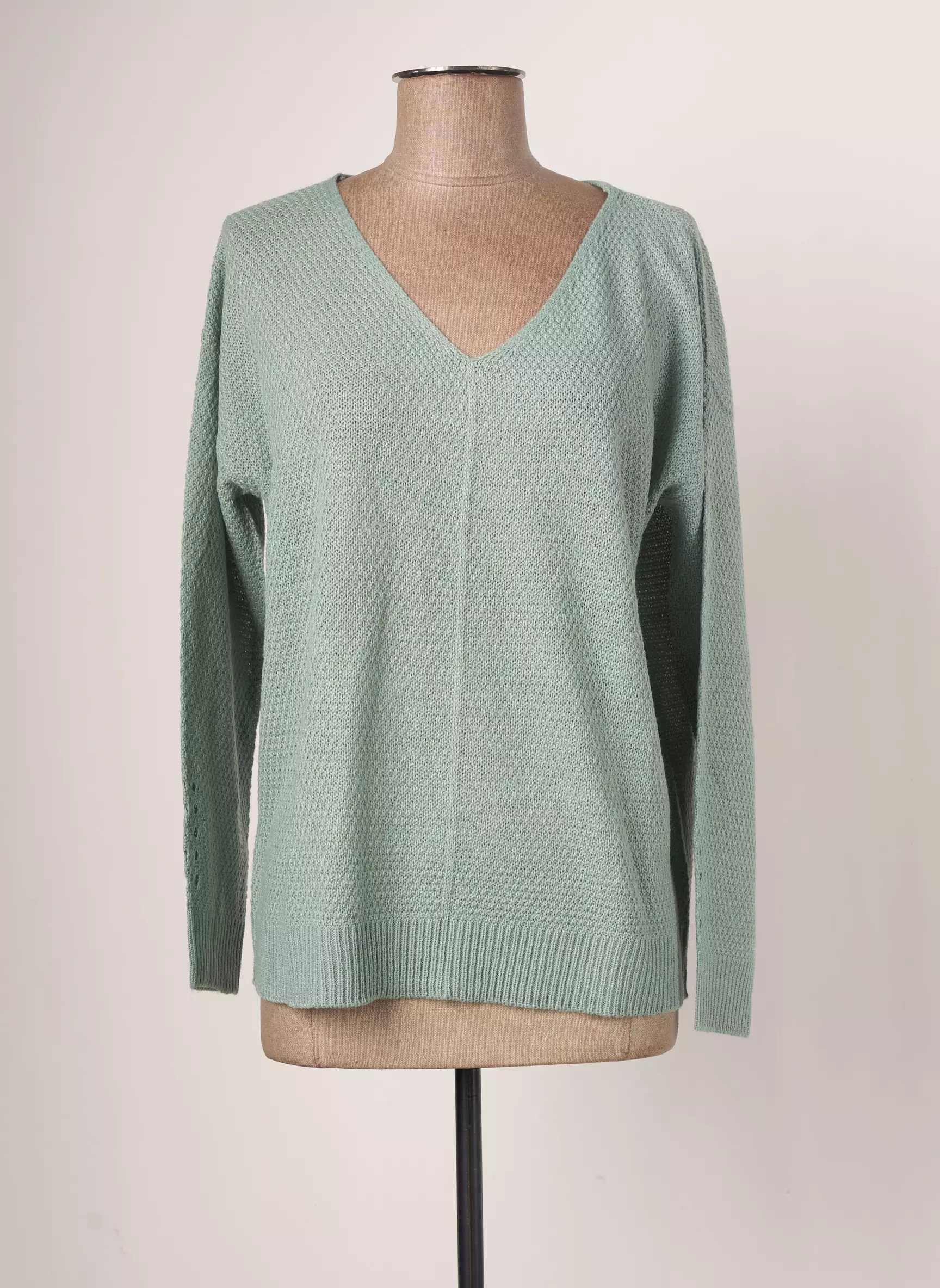 Hailys Pulls Femme couleur vert