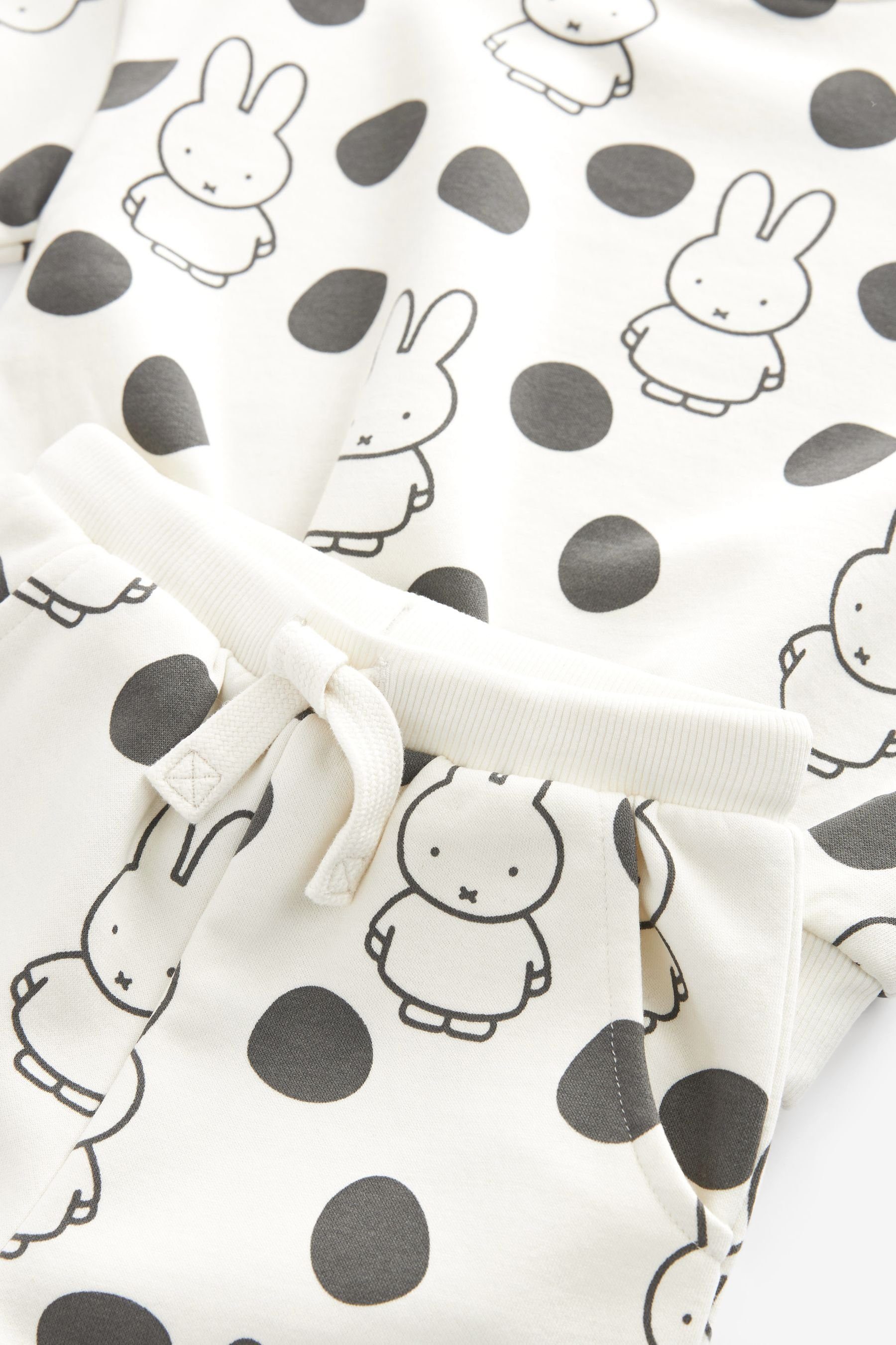 Next Sweatanzug Miffy Sweatshirt und Jogginghose im Set (2-tlg)