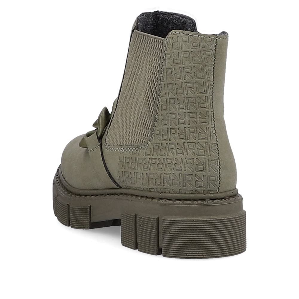 RIEKER Stiefeletten grün