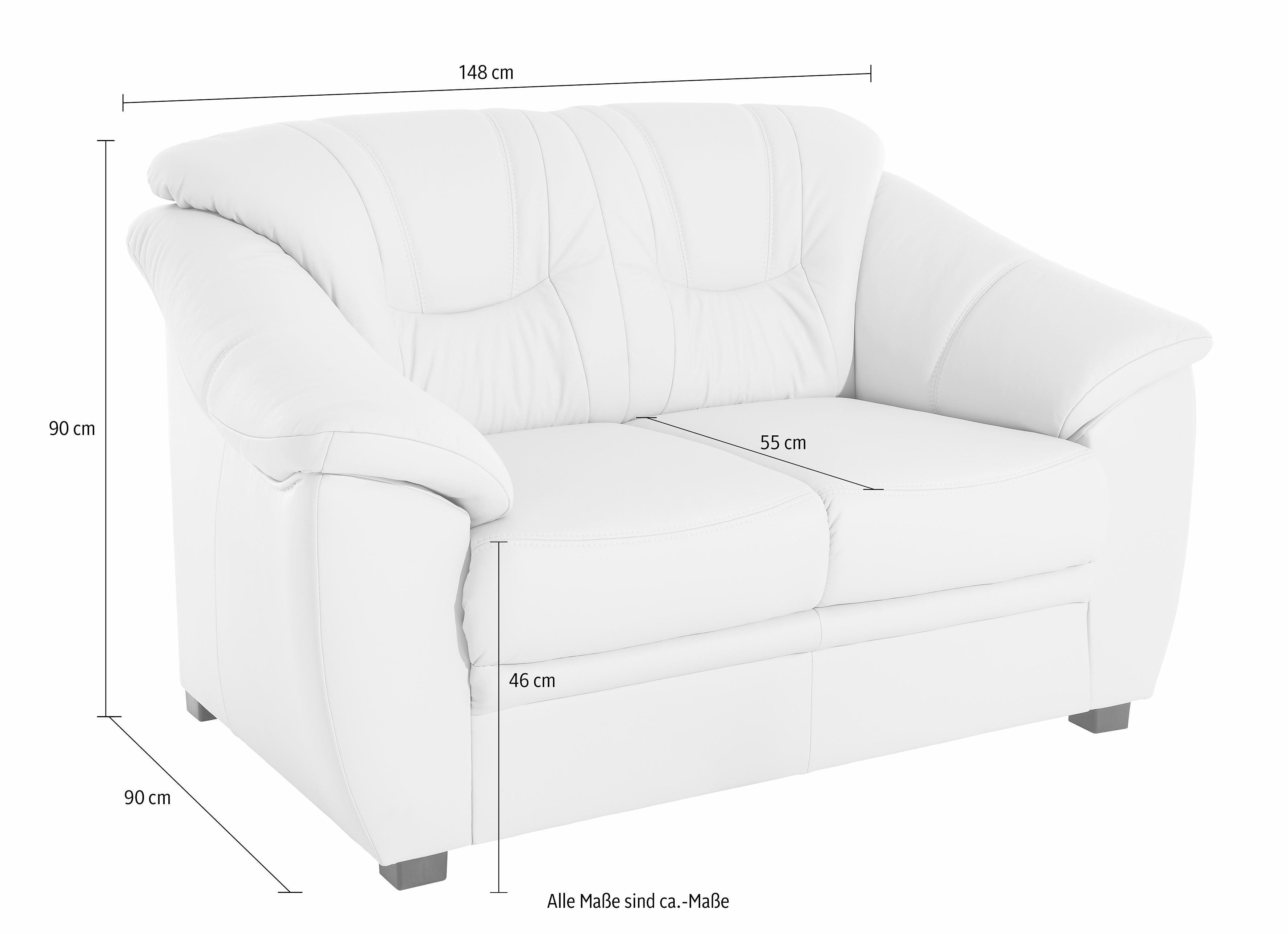 sit&more 2-Sitzer Savona, inklusive Federkern
