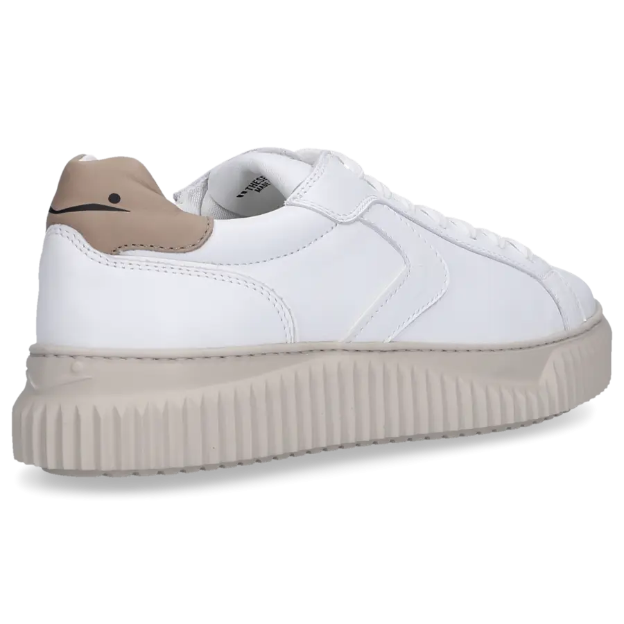 VOILE BLANCHE - Sneaker low LIPARI Kalbsleder - weiß