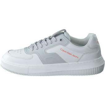 Calvin Klein Chunky Cupsole High/Low Freq in weiß