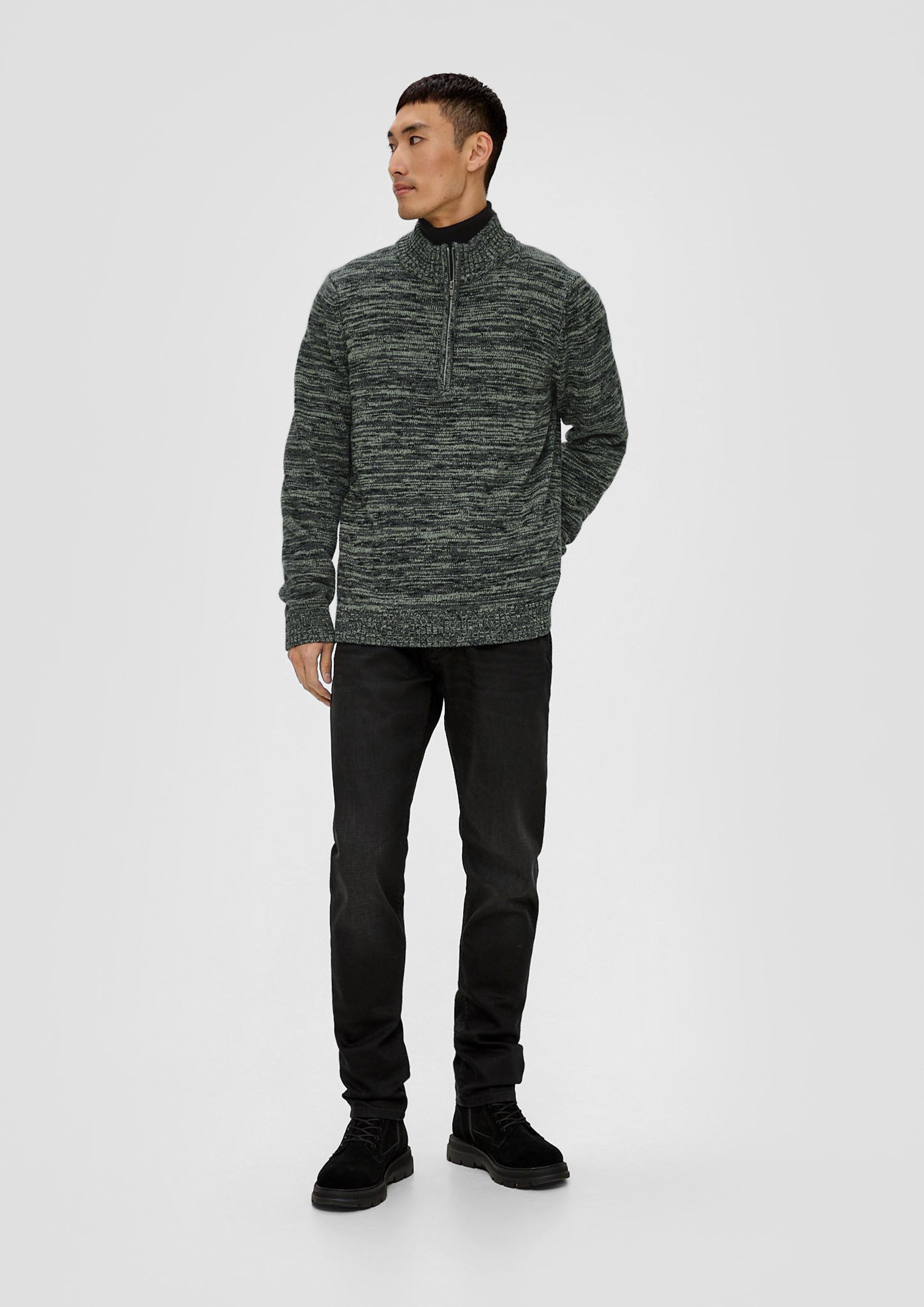 Troyer-Pullover aus Moulinegarn  2134621-79X0