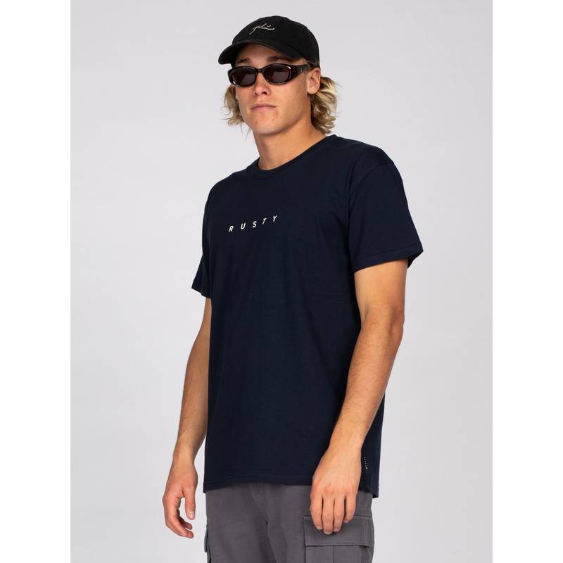 RUSTY SHORT CUT SHORT SLEEVE TEE T-Shirt Herren