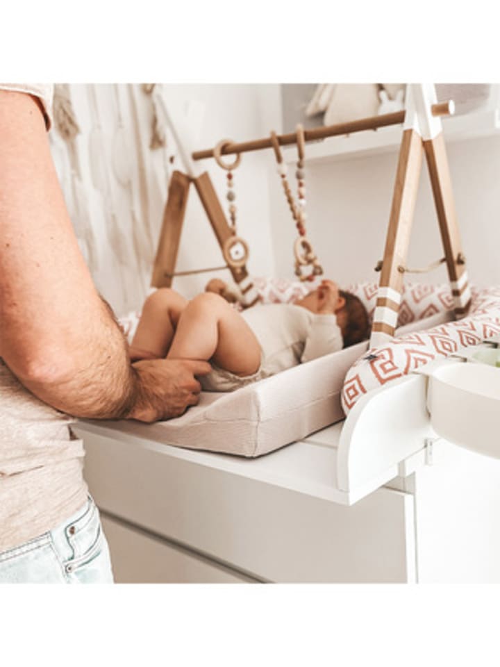 Emma&Noah Wickelauflagenbezug in Beige günstig kaufen