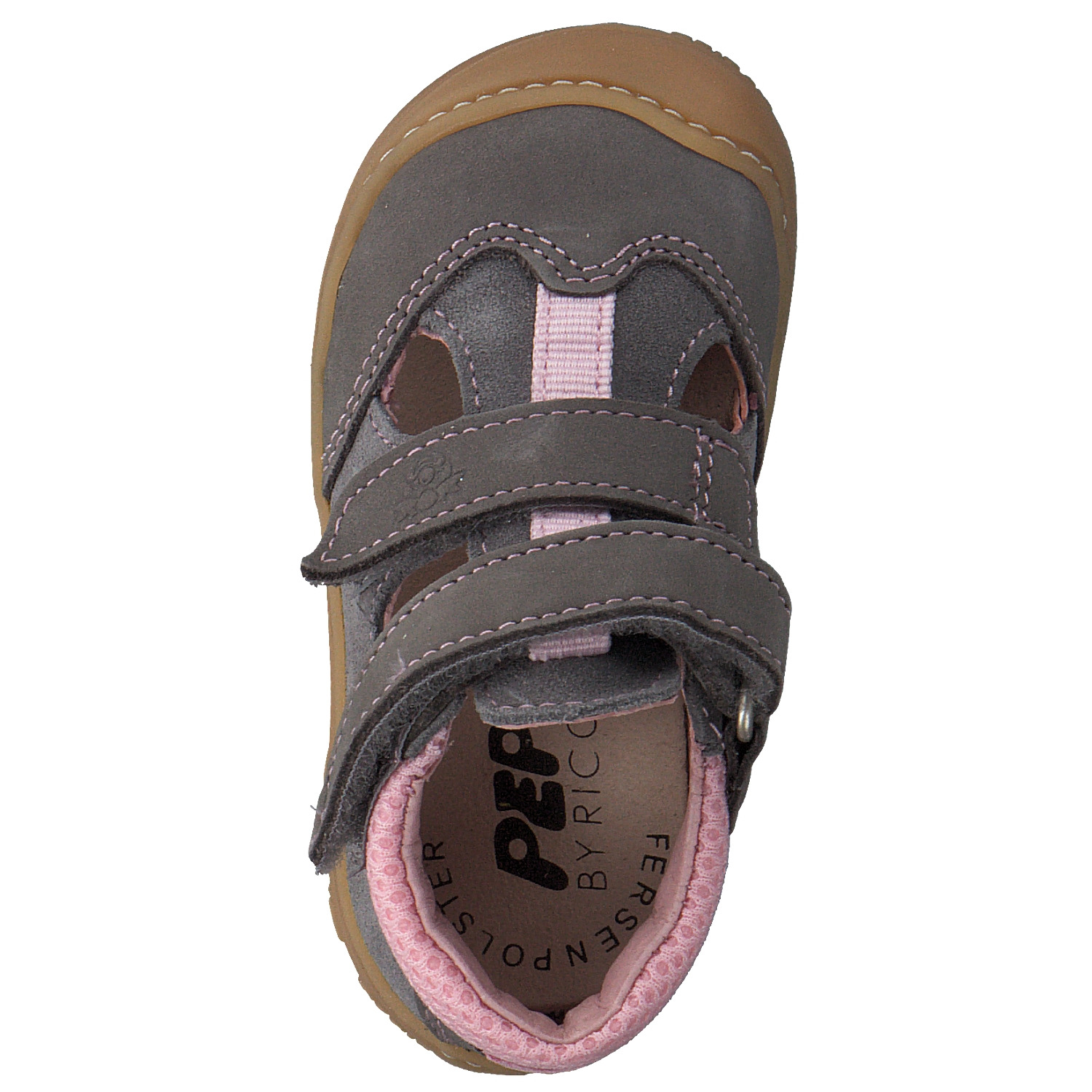 Ricosta Ebi 1201102, Lauflernschuhe, Kinder, Grau