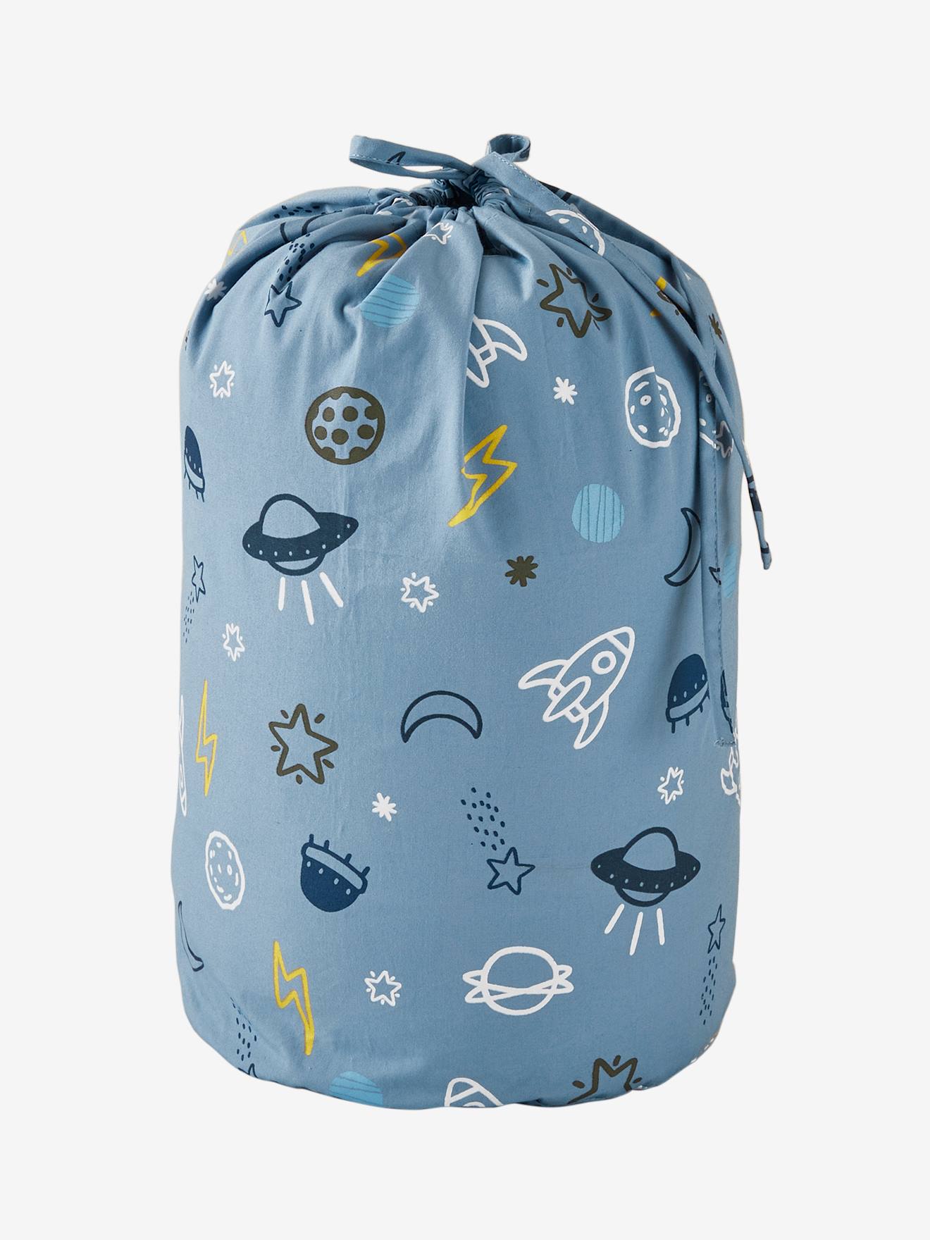 Vertbaudet Kinder Schlafsack COSMOS Oeko Tex, personalisierbar - blau