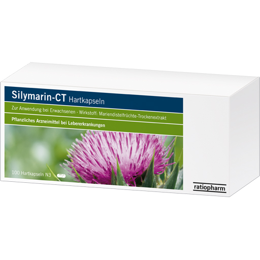 SILYMARIN-CT Hartkapseln  100 St  Hartkapseln