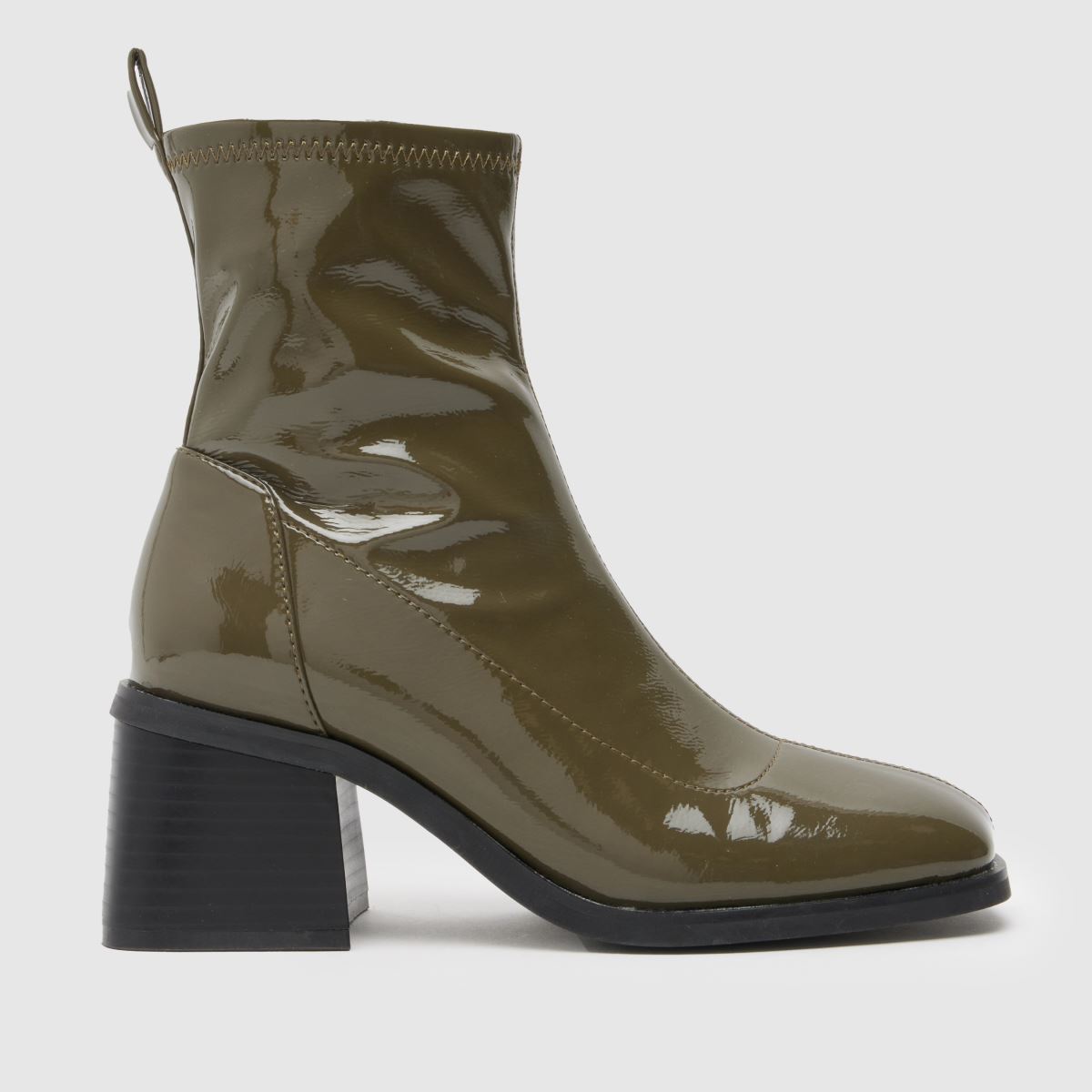 Gležnarji Schuh Briony v kaki barvi