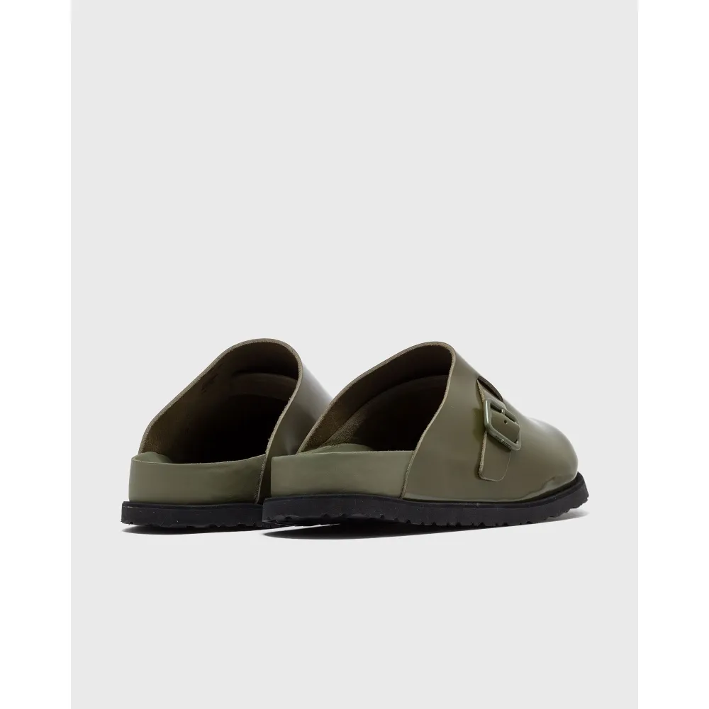Birkenstock Niamey Shiny leather 1026371 / grün