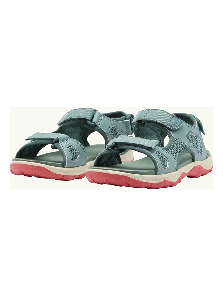 Jack Wolfskin Sandalen in Türkis/Pink günstig kaufen