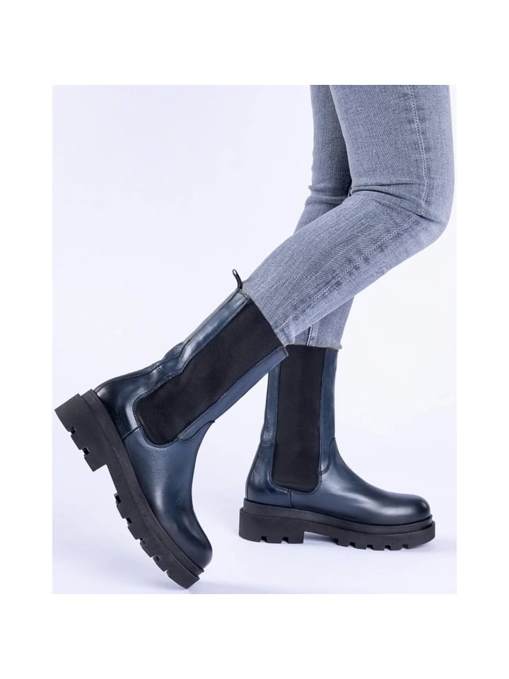 palado Chelsea Boots in Blue/Black günstig kaufen