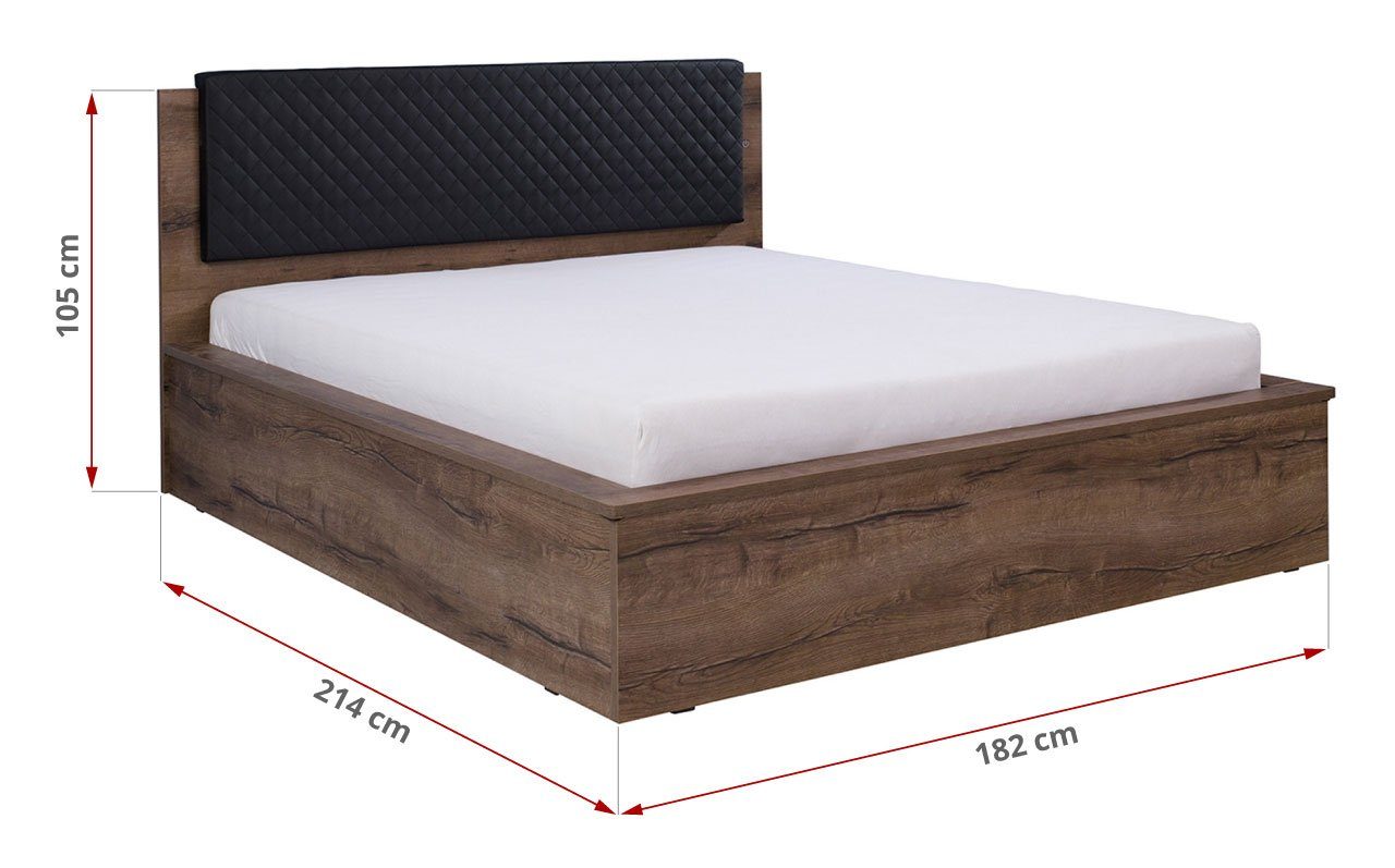MKS MÖBEL Schlafzimmer-Set VIGA, Ein elegantes Schlafzimmermöbelset für zwei Personen