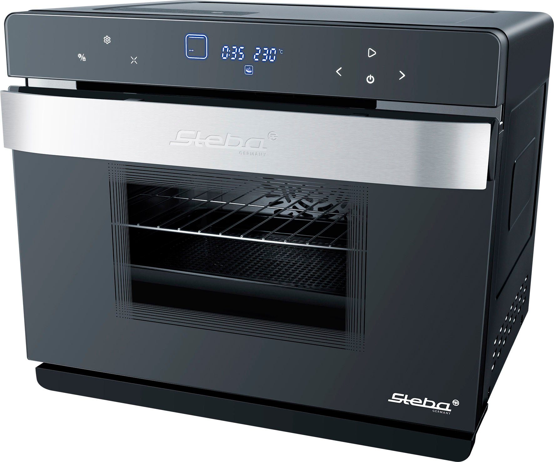Steba Multiofen DG 40 MULTIFUNKTIONS-DAMPFBACKOFEN, 49 Automatikprogramme z.B. zum Backen, Dörren, Dämpfen