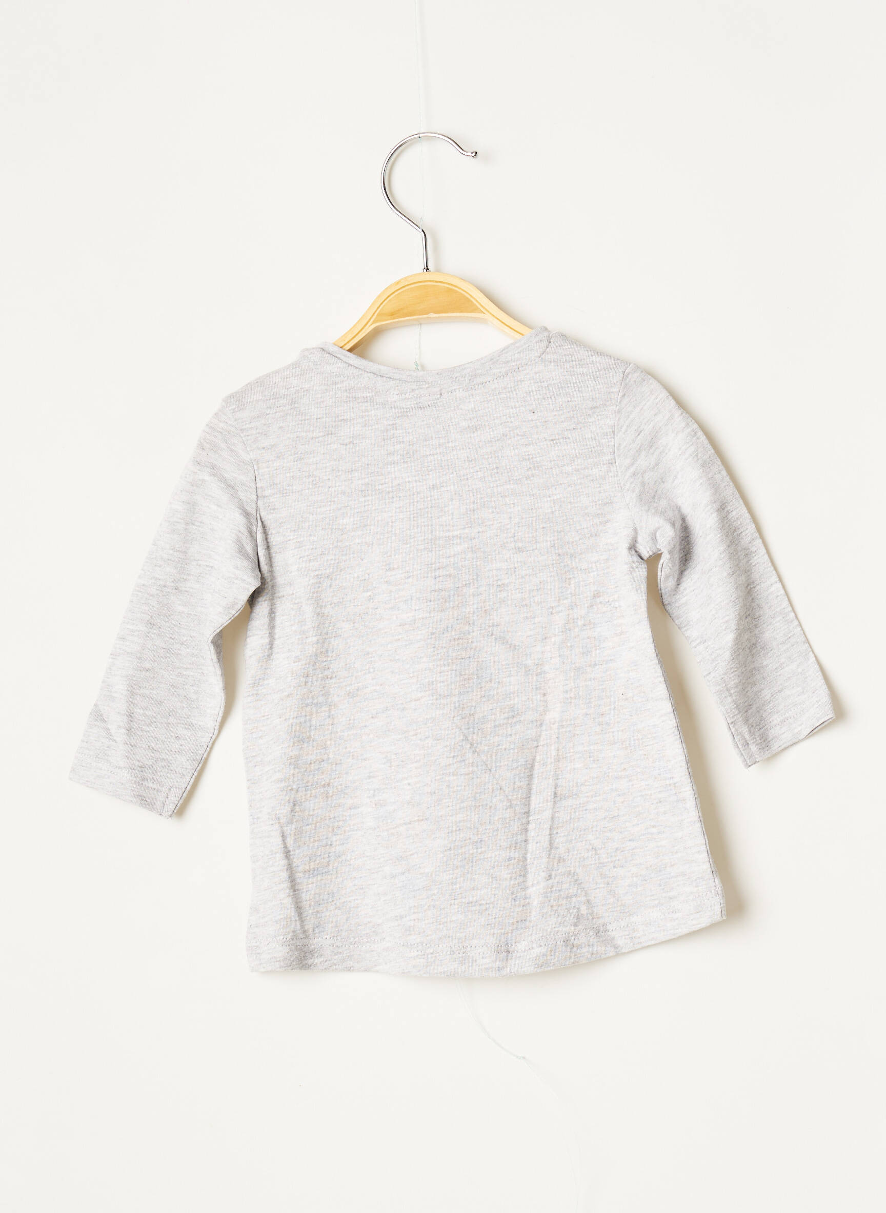 3 Pommes Tshirts Fille couleur gris