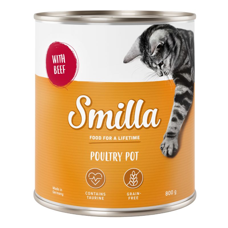 Sparpaket Smilla Geflügeltöpfchen 24 x 800 g