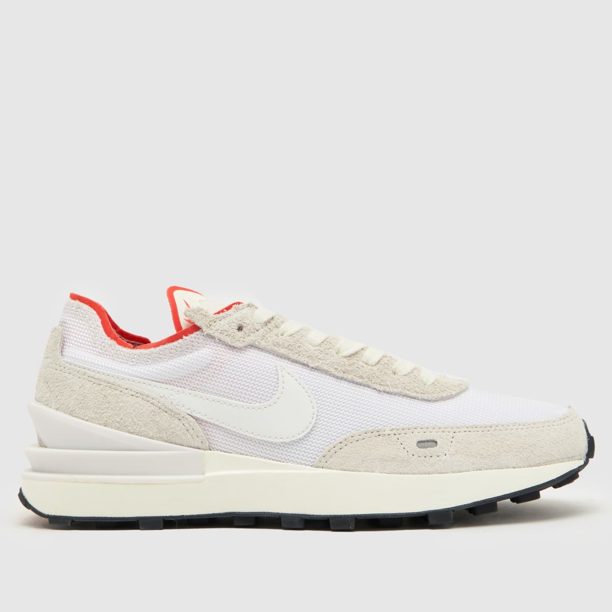 Nike – Waffle One – Vita, flerfärgade vintage-sneakers