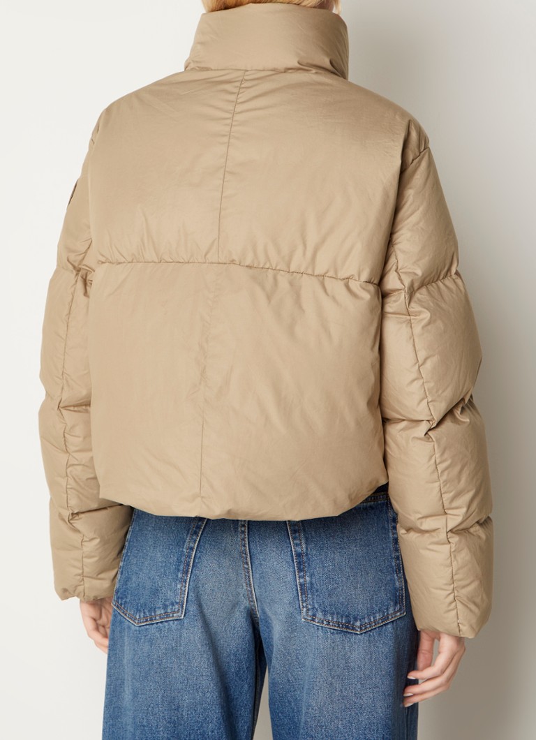 Canada Goose Garnet rövidített pufi kabát pehelytöltettel