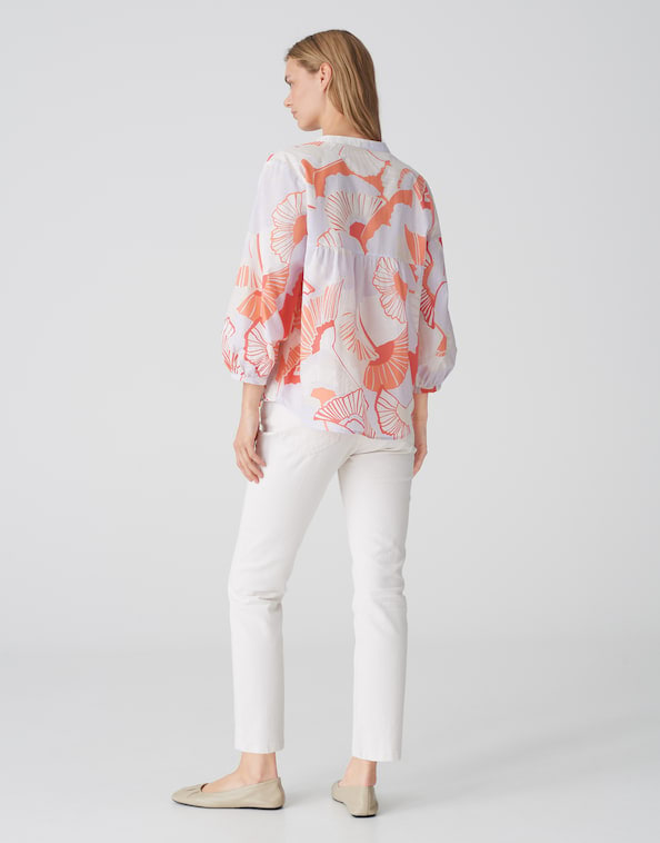 Printbluse Faomi nature