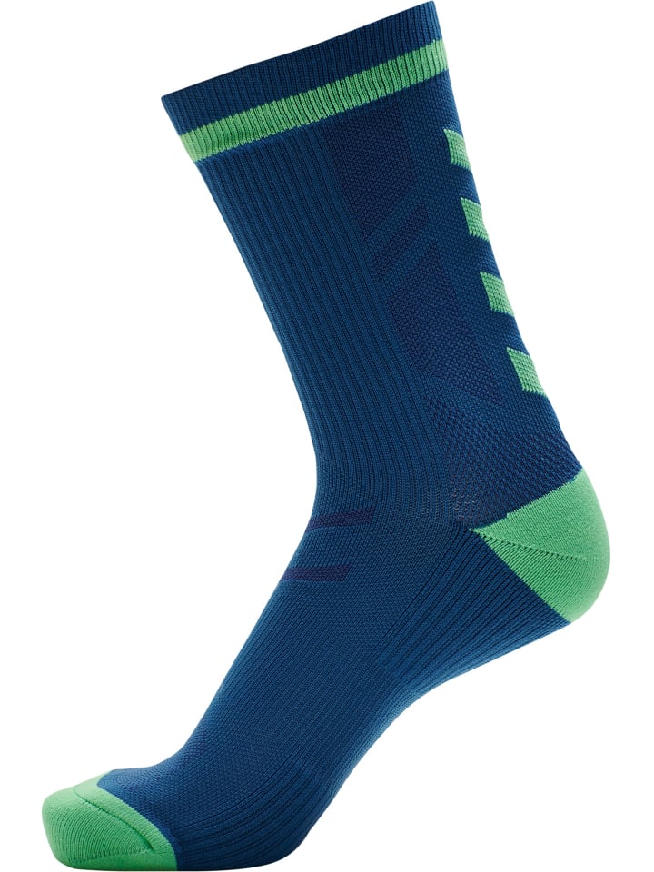 Hummel Hummel Low Socken Elite Indoor Erwachsene in GREEN ASH/BLUE CORAL günstig kaufen