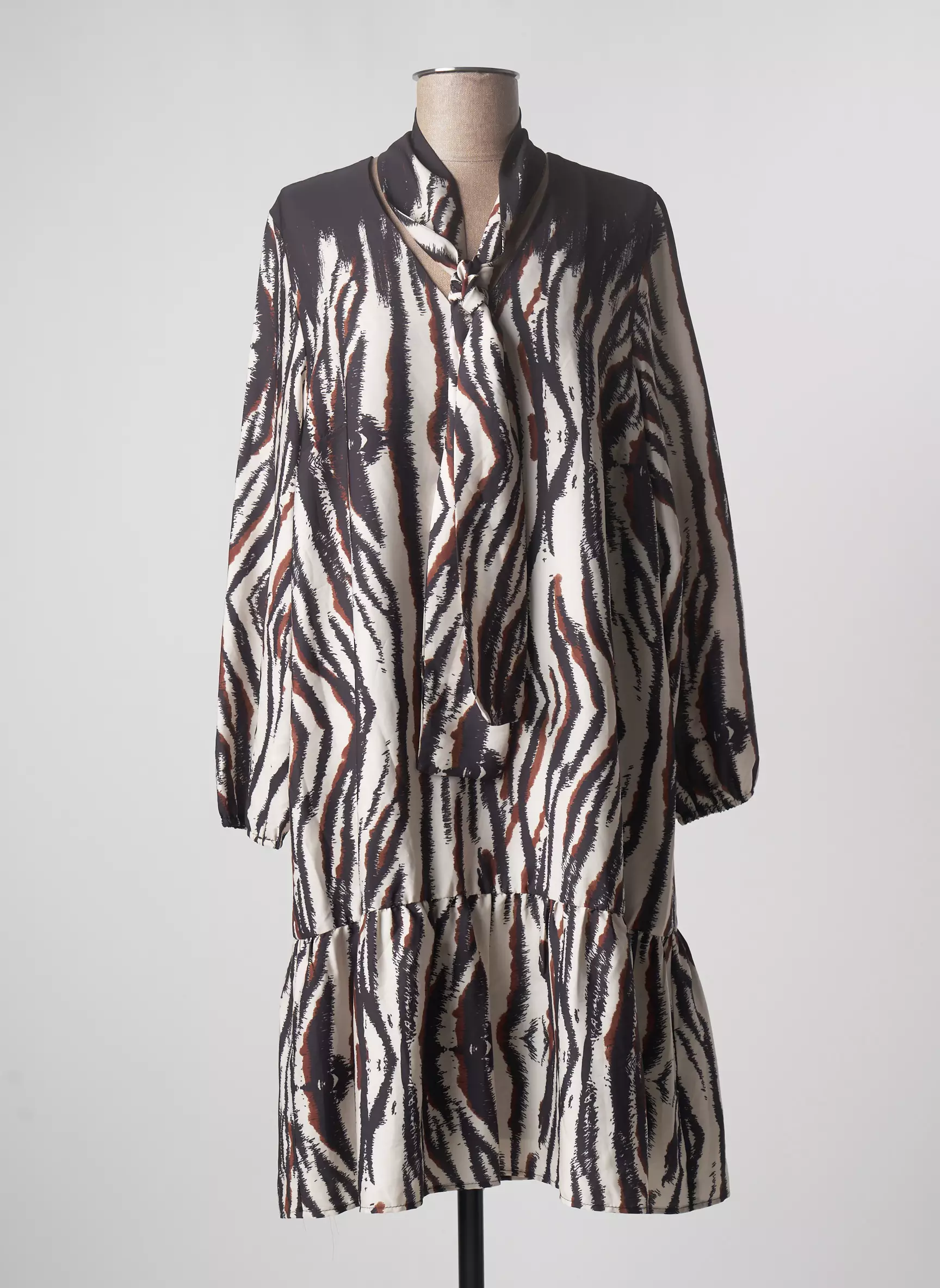 Lola Sandro  Ferrone Robes Mi Longues Femme couleur noir