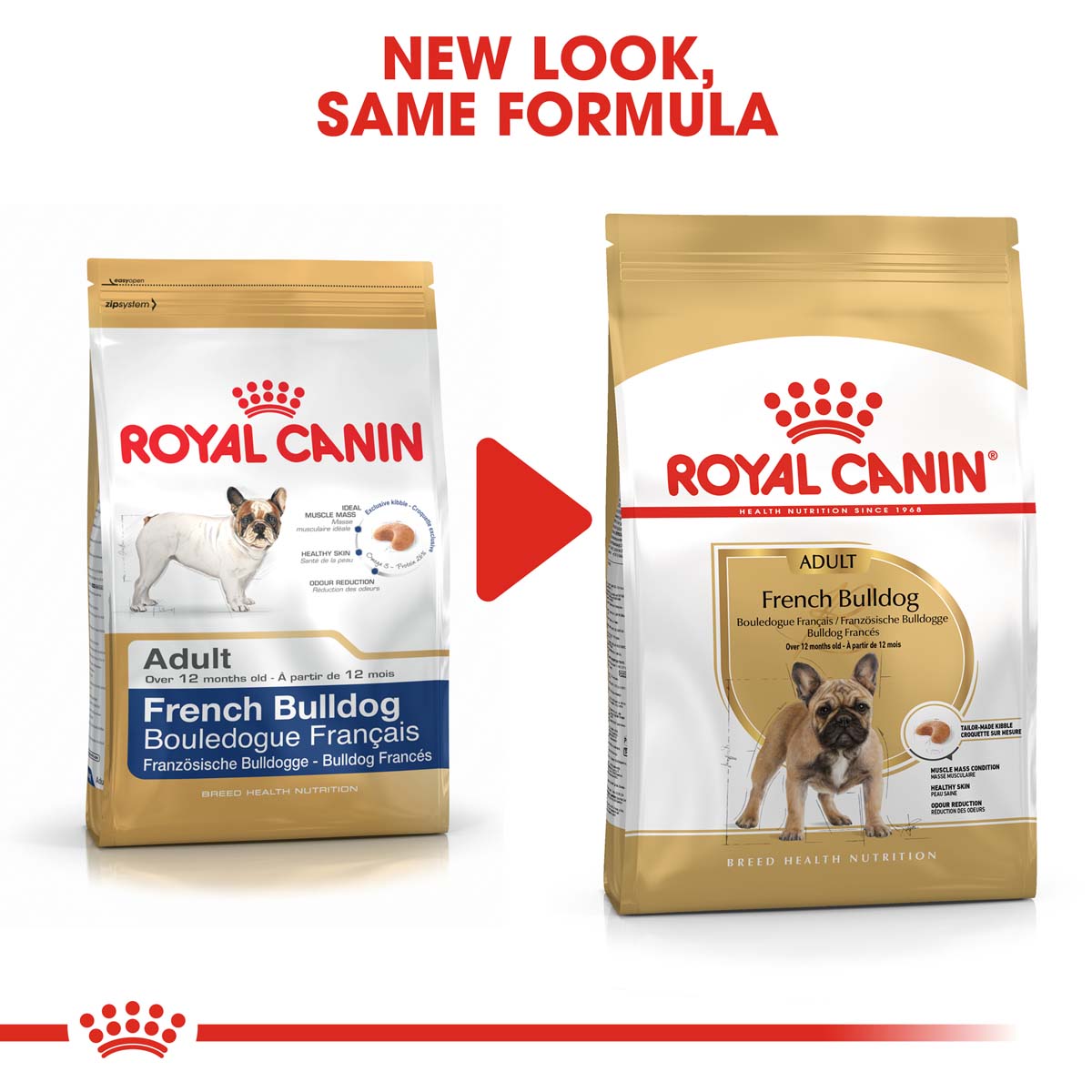Royal Canin Hundefutter French Bulldog Adult 2x9kg bei ZooRoyal