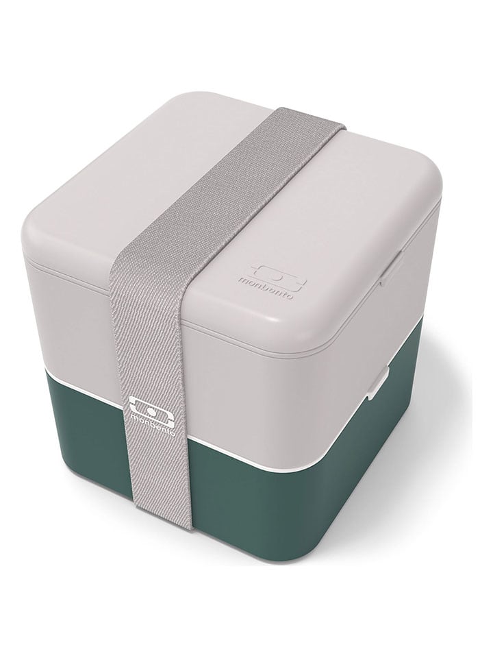 Monbento Lunchbox in Grün/ Hellgrau - 1,7 l günstig kaufen onesize