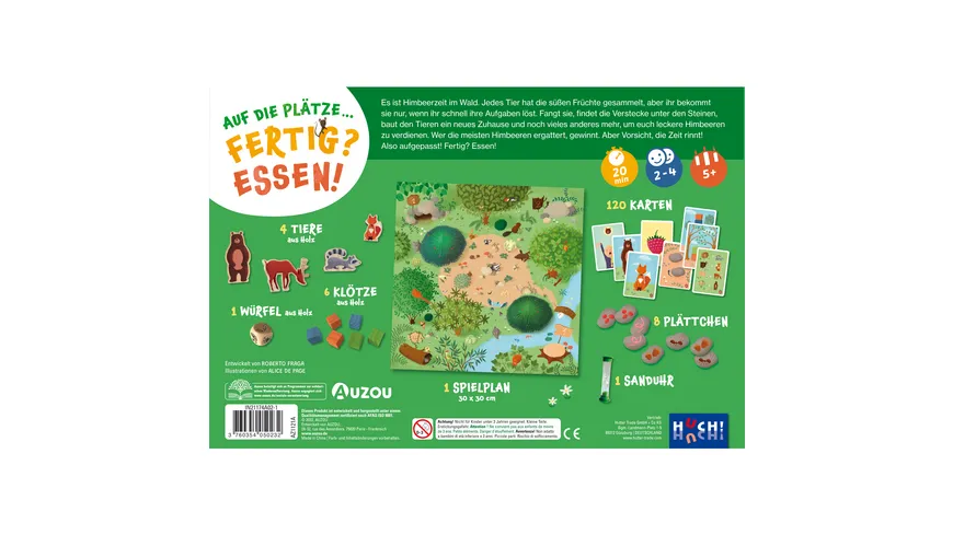 AUZOU Verlag - Au f die Plätze…Fertig? Essen!
