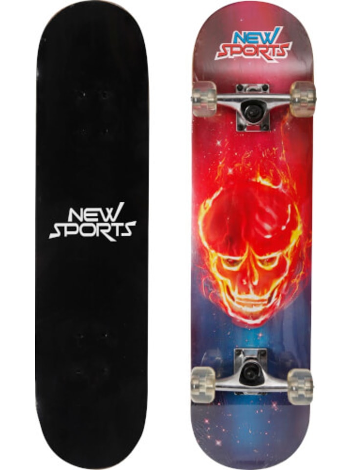 New Sports Skateboard Ghostrider, Länge 78,7 cm, ABEC 7 Kugellager - ab 5 Jahre günstig kaufen onesize