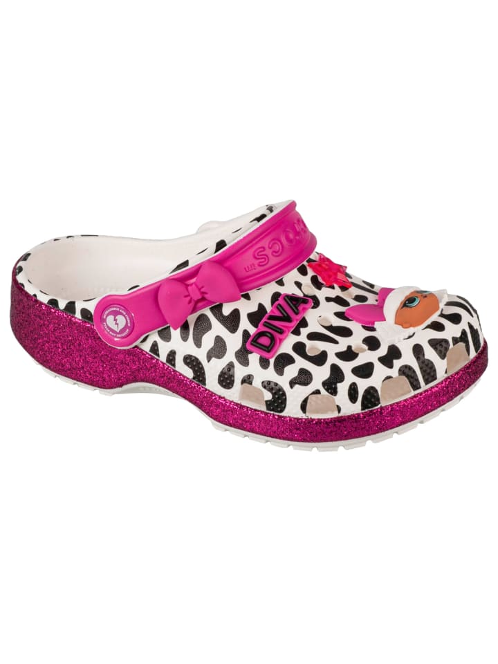 Crocs Crocs LOL Surprise Diva Girls Classic Clog in Weiß günstig kaufen