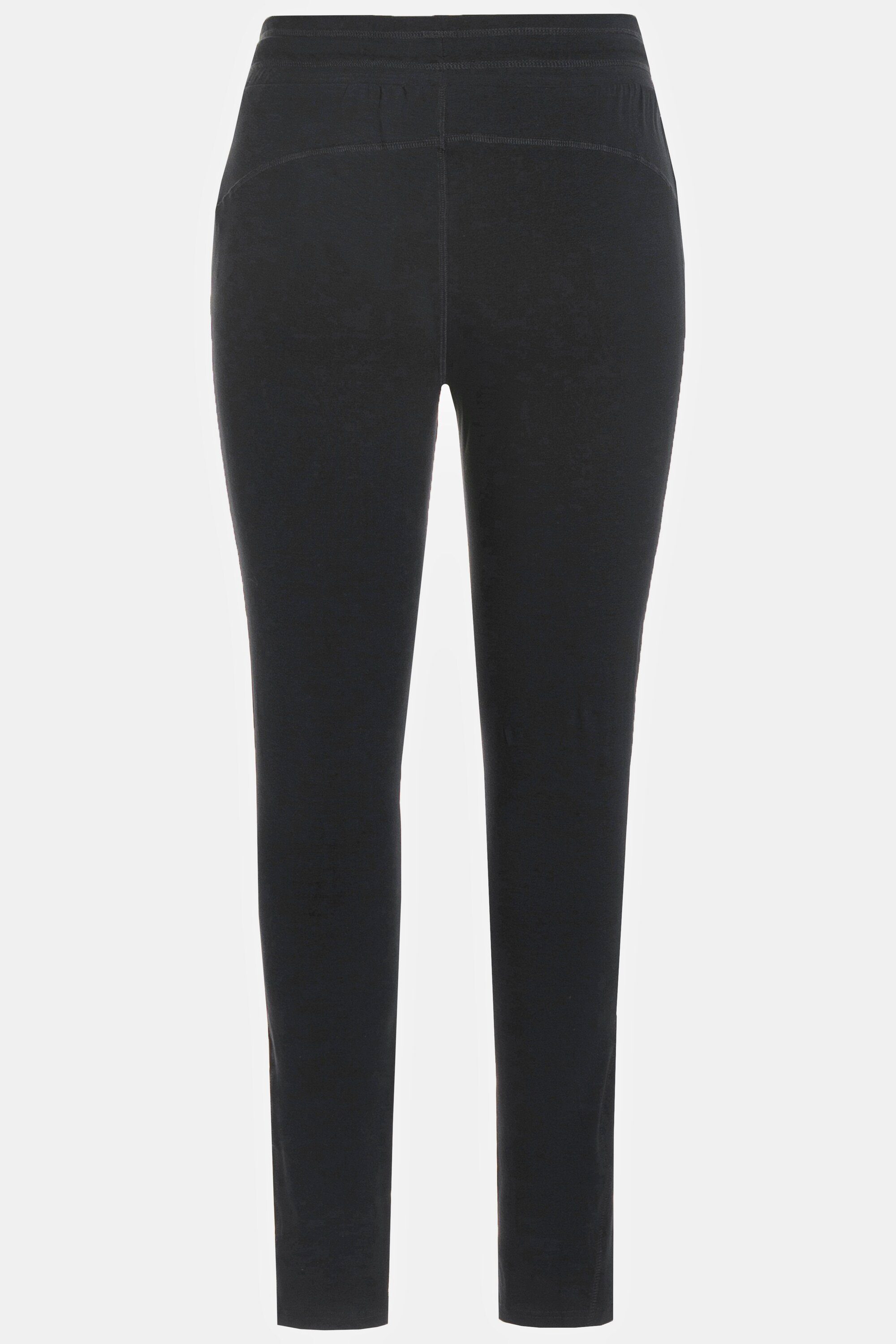 Ulla Popken Stretch-Umstandshose Bellieva-Jersey Leggings Komfortbund Biobaumwolle