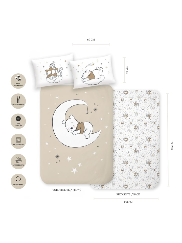 Winnie the Pooh Baby Bettwäsche-Set 
