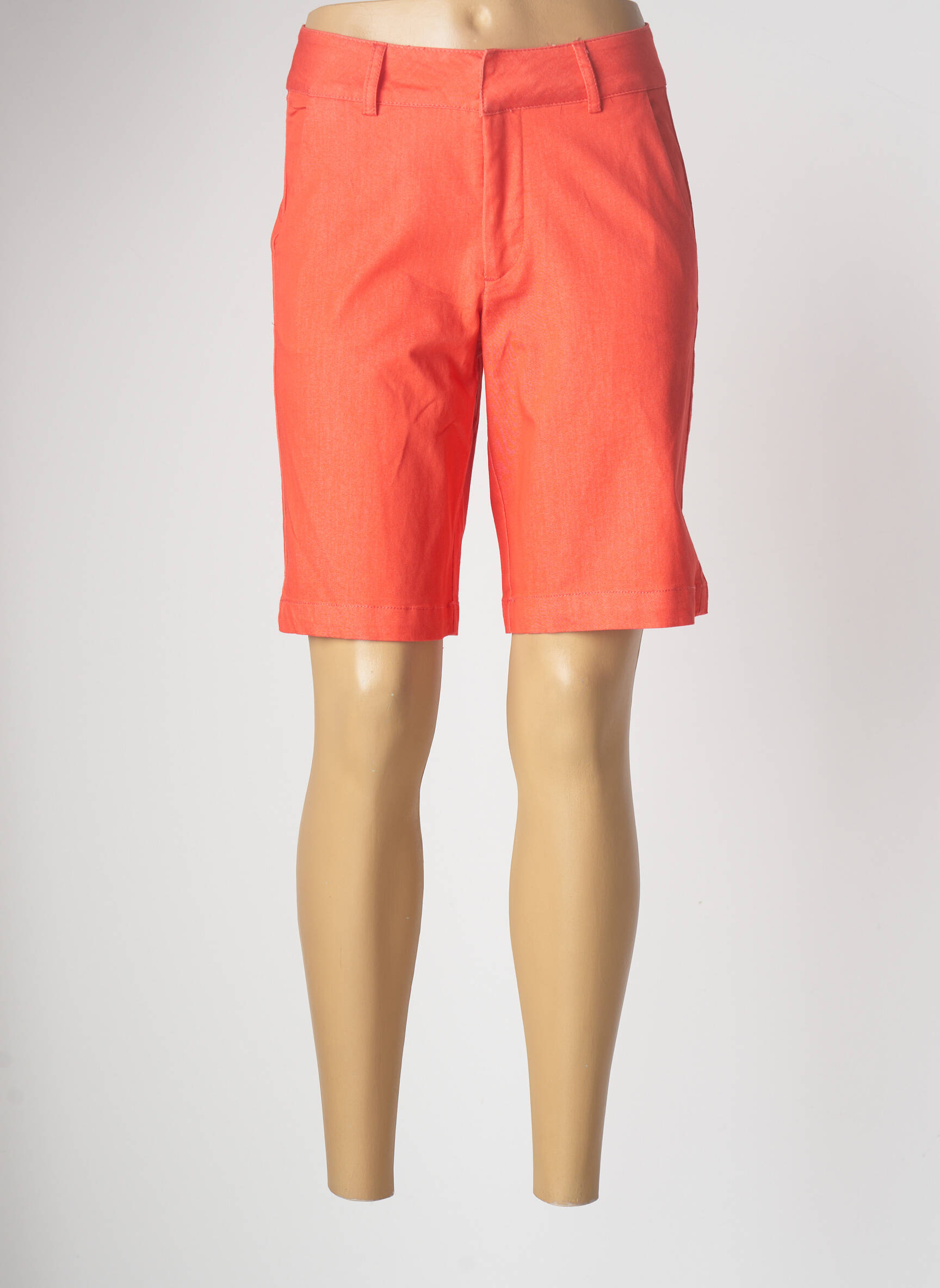 Kaffe Bermudas Femme couleur orange
