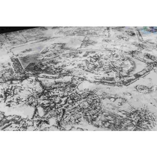 Winter Warzone City 6x4 Gaming Mat 2.0